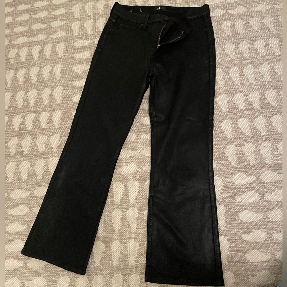 7 For All Mankind coated jeans size 29